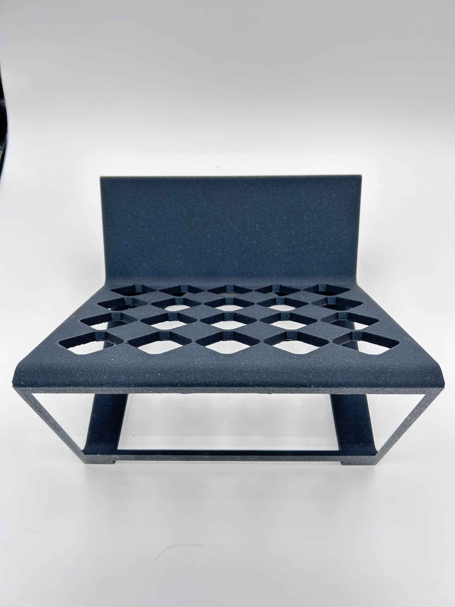 20 slot individual coffee creamer holder and sweetener sugar caddy near bottom view empty