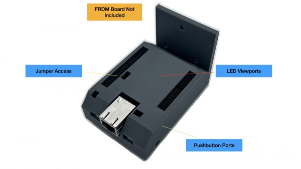 Screwless Enclosure Case for the NXP FRDM-K64 Development Board - Image 2