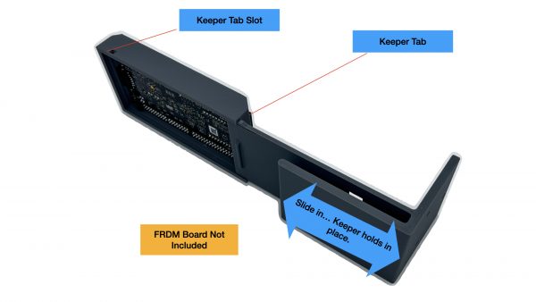 Screwless Enclosure Case for the NXP FRDM-MCXN947 Development Board - Image 6