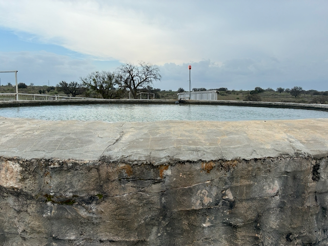 Remote Sensor located at the reservoir
