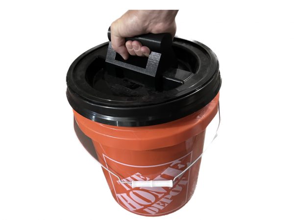 ‎black gamma seal lid tool handle turning generic resealable bucket lid