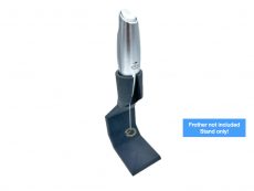 Milk Frother Stand - Counter Standing - Square Base - for Handheld Coffee Frothers - GRAY