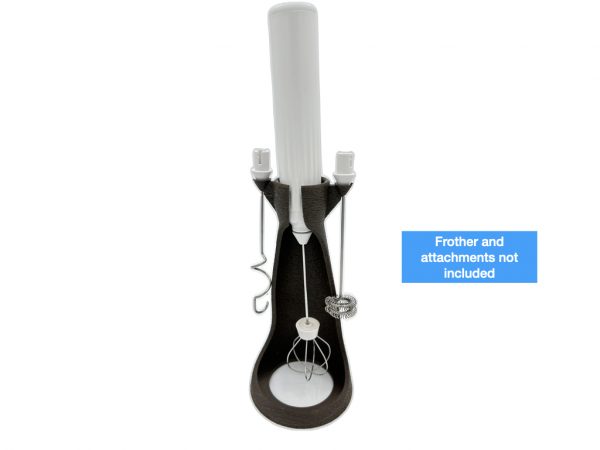 counter top multi attachment milk frother stand product pictures ROUND BASE.003