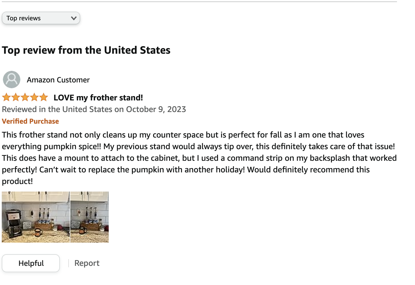 Milk Frother Stand Review of Holder Stand Replacement that Wall Mounts
