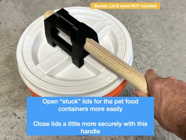Gamma Seal Lid Handle Tool V2 for airtight bucket lids and Vittles Lids - Image 17