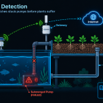 Use LoRaWAN to monitor for stuck Aquaponics pump