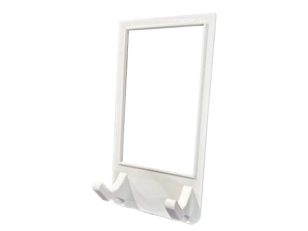 front view of the electric outlet organizer hooks