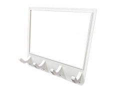 Key Holder for Wall for 3-Gang Light Switch Cover Front View