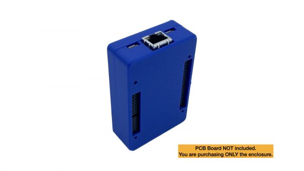 ‎nxp k64 frdm-k64f freedom board enclosure case closed with 4x m4 screws - top view - standing on end